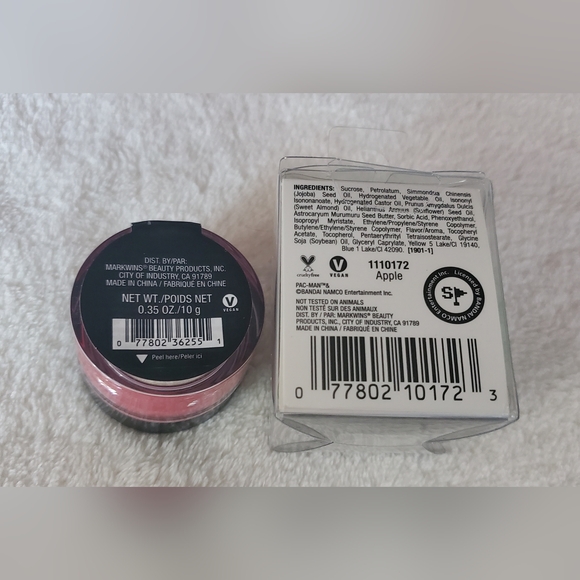 NEW Wet n Wild Limited Edition Fruit Lip Scrubs Pac Man Green Apple Watermelon - Picture 3 of 12